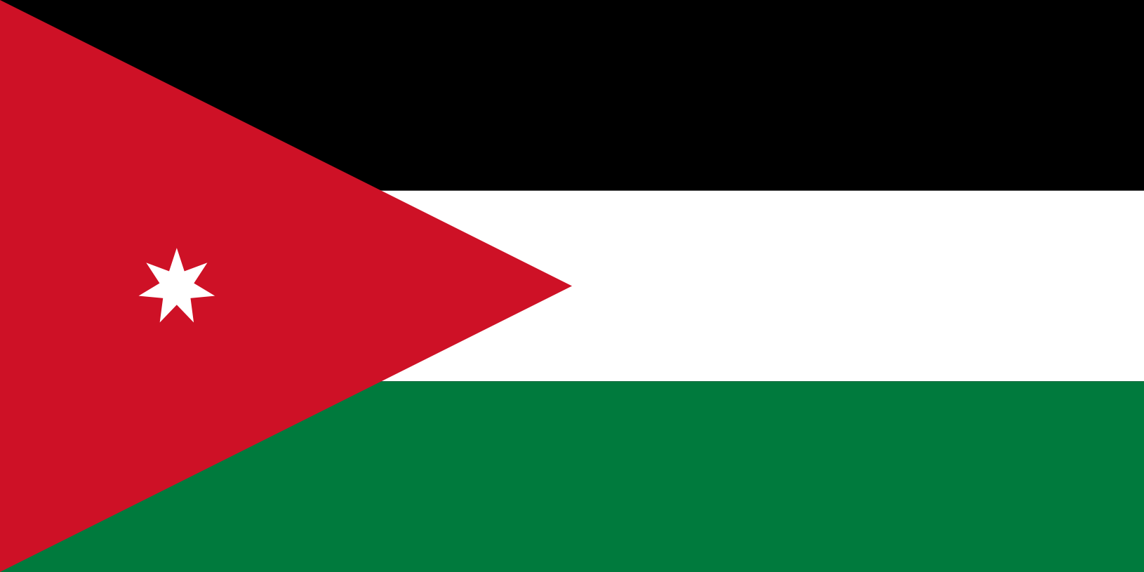 Podoba nacionalno zastavo države Jordanija v resoluciji 1630x815