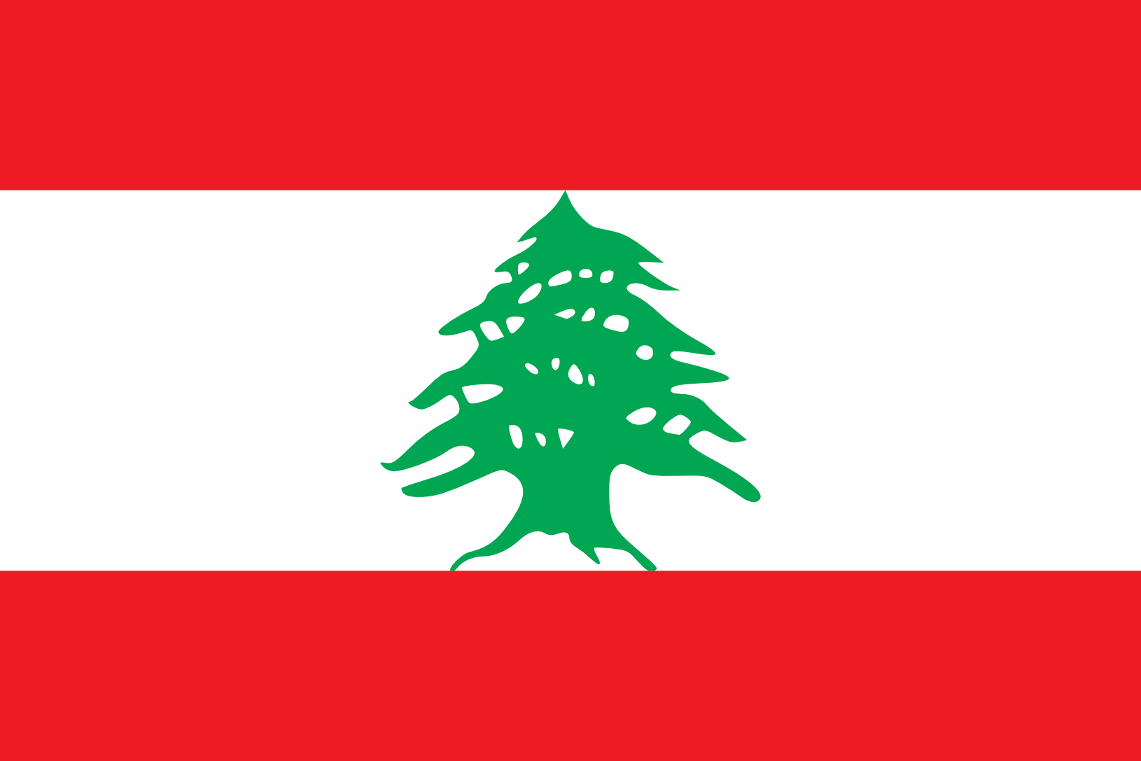 Podoba nacionalno zastavo države Libanon v resoluciji 1630x1087
