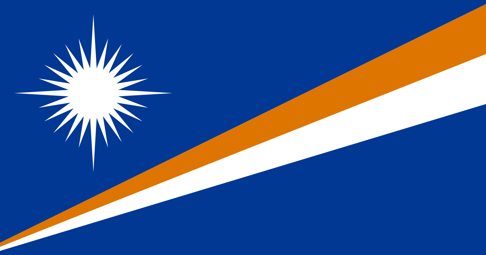 Podoba nacionalno zastavo države Marshallovi otoki v resoluciji 1630x858