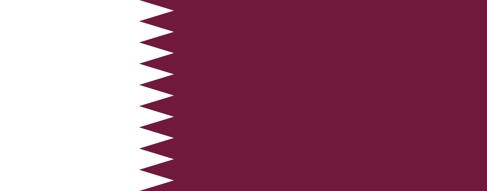 Podoba nacionalno zastavo države Qatar v resoluciji 1630x640
