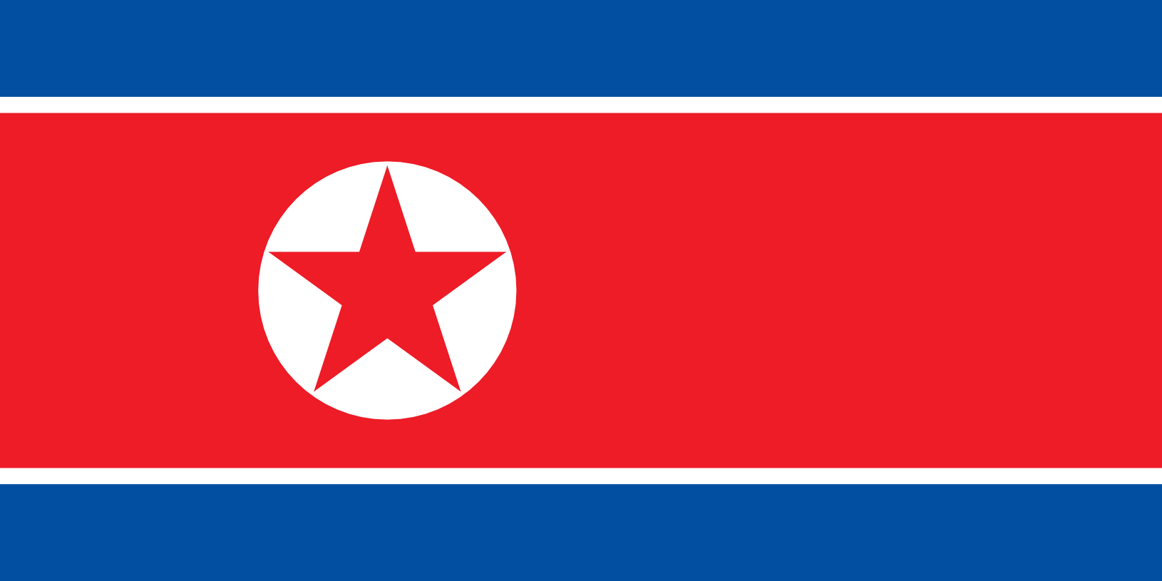 Podoba nacionalno zastavo države Severna Koreja v resoluciji 1630x815