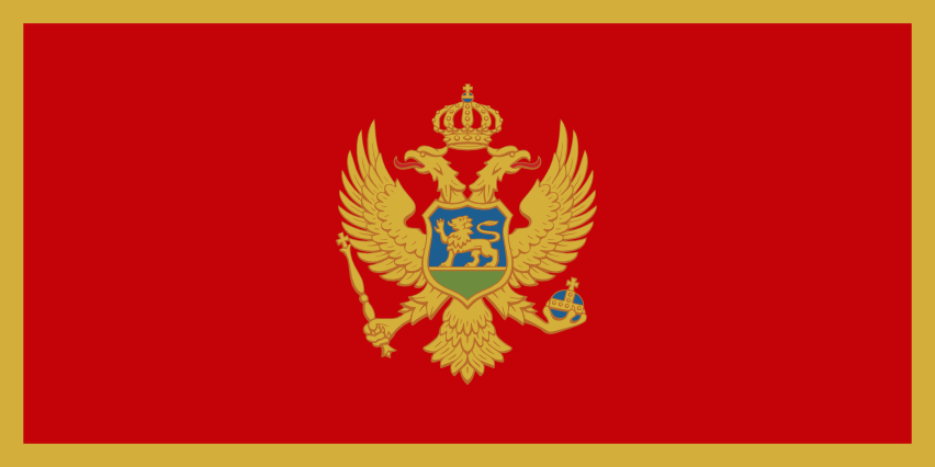 Podoba nacionalno zastavo države Črna Gora v resoluciji 852x426