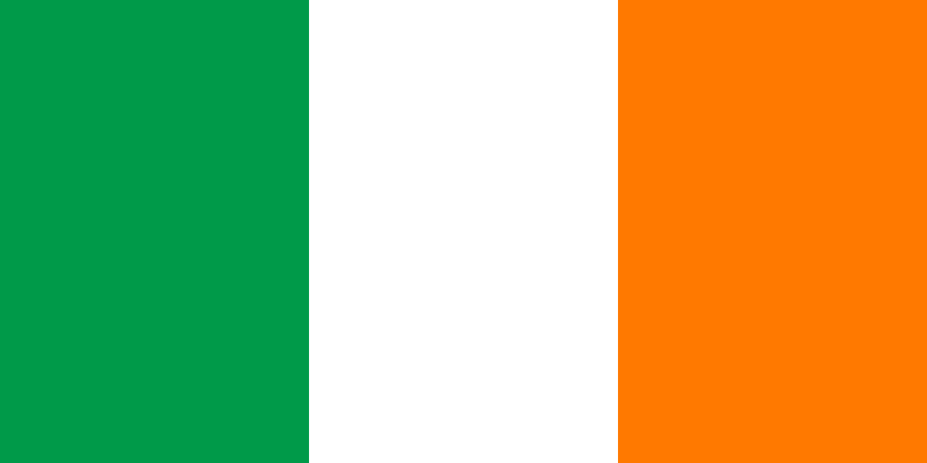 Podoba nacionalno zastavo države ireland v resoluciji 852x426
