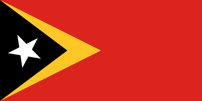 Podoba nacionalno zastavo države Vzhodni Timor v resoluciji 852x426