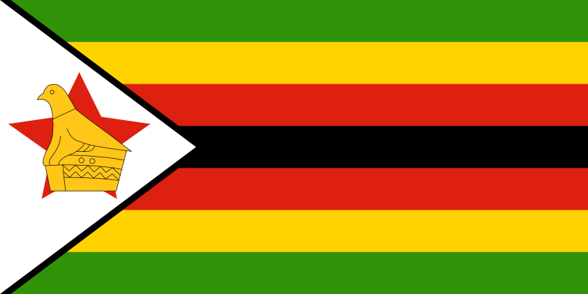 Podoba nacionalno zastavo države Zimbabve v resoluciji 852x426