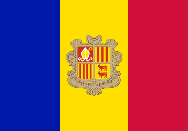 Zastava Andore | Vlajky.org