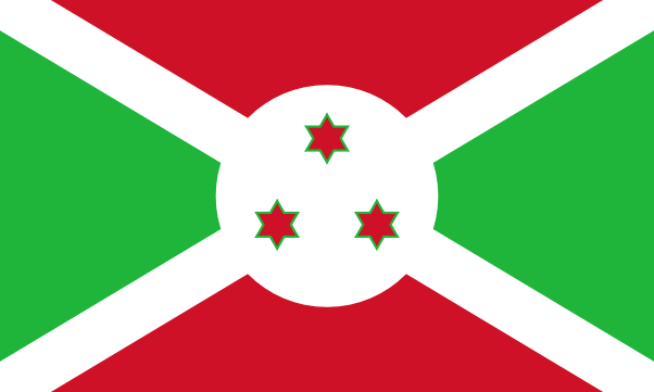 Zastava Burundiju | Vlajky.org
