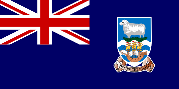 Zastava Falklandski otoki (Malvini) | Vlajky.org