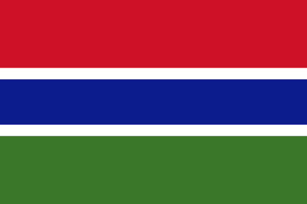 Zastava Gambiji, The | Vlajky.org