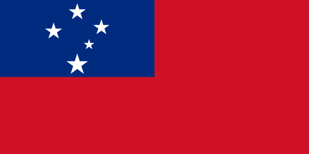 Zastava Samoa | Vlajky.org