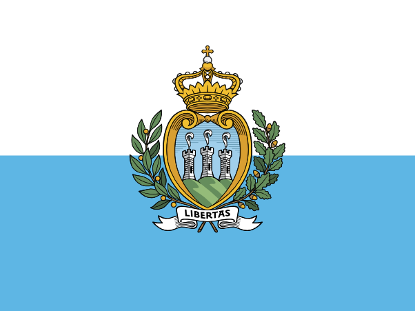 Zastava San Marino | Vlajky.org
