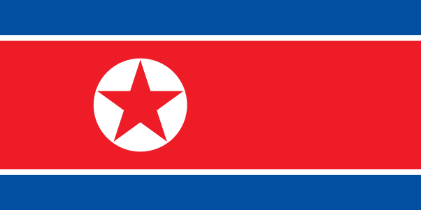 Zastava Severna Koreja | Vlajky.org