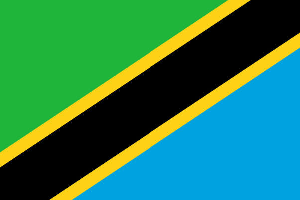 Zastava Tanzaniji | Vlajky.org