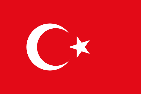 Zastava Turčije | Vlajky.org